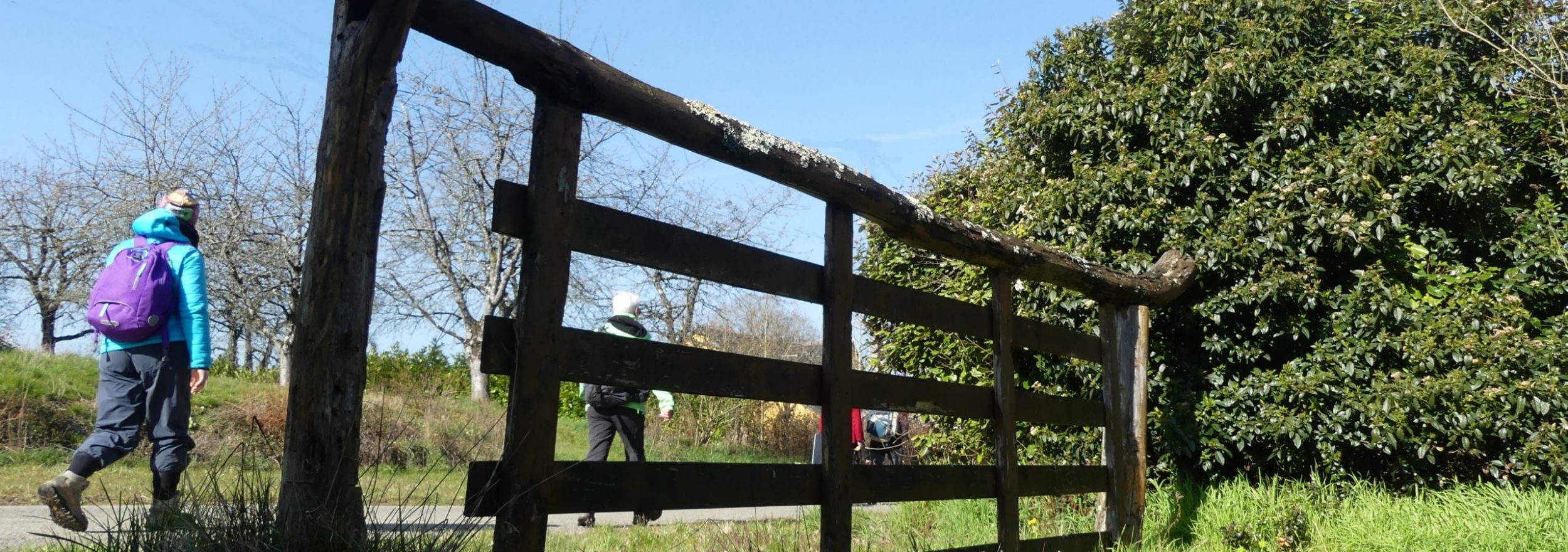 Chemin de St Martin en Mayenne près de Hambers