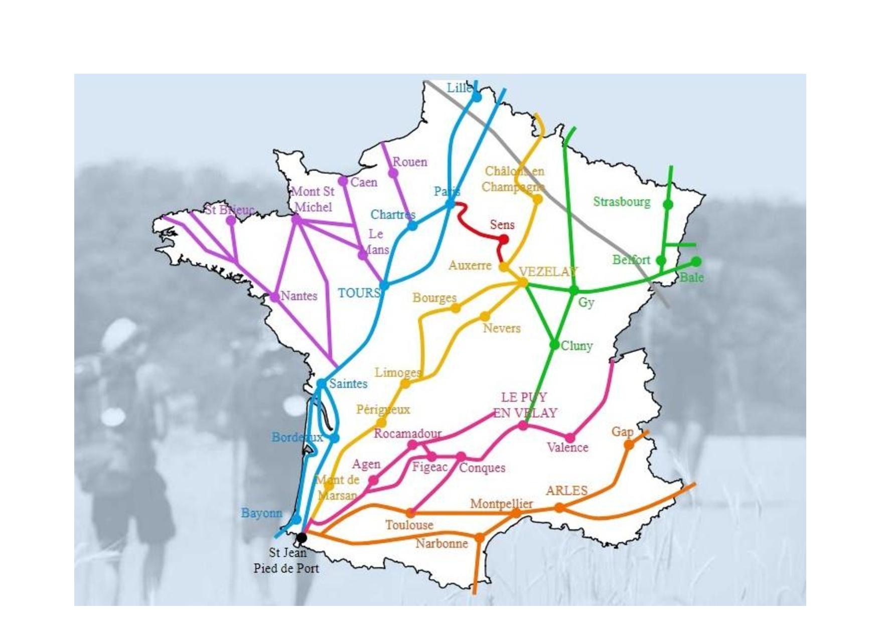 Chemins de Compostelle 53 & Autres Chemins