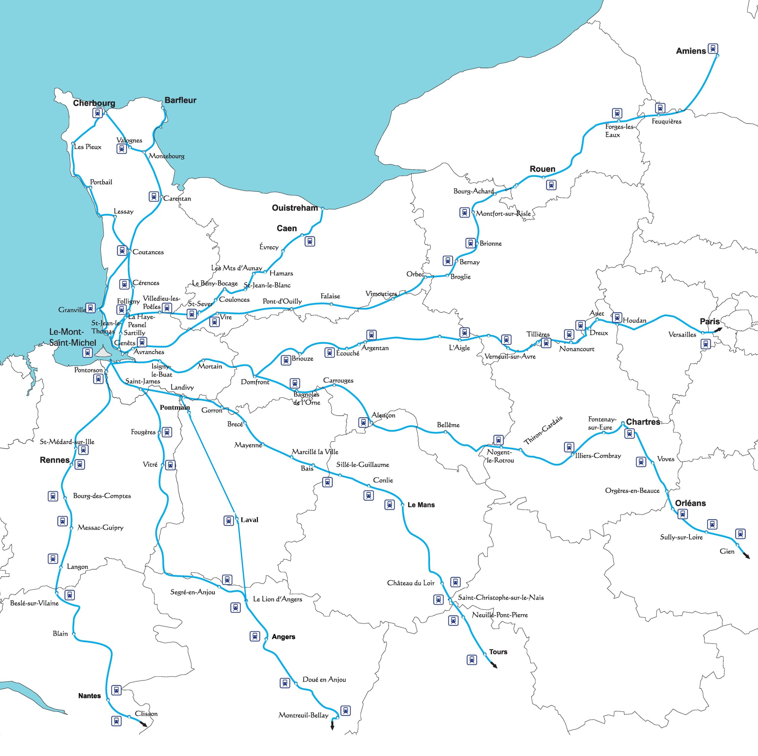 carte générale chemins Mont 1